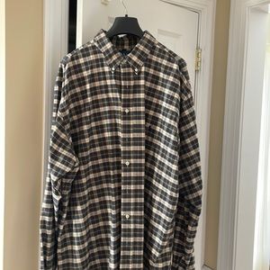 Ralph Lauren Mens plaid button down shirt size 2XLTall